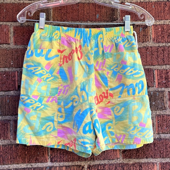 Pants - Fun Vintage 80s Cotton Shorts Size S-M